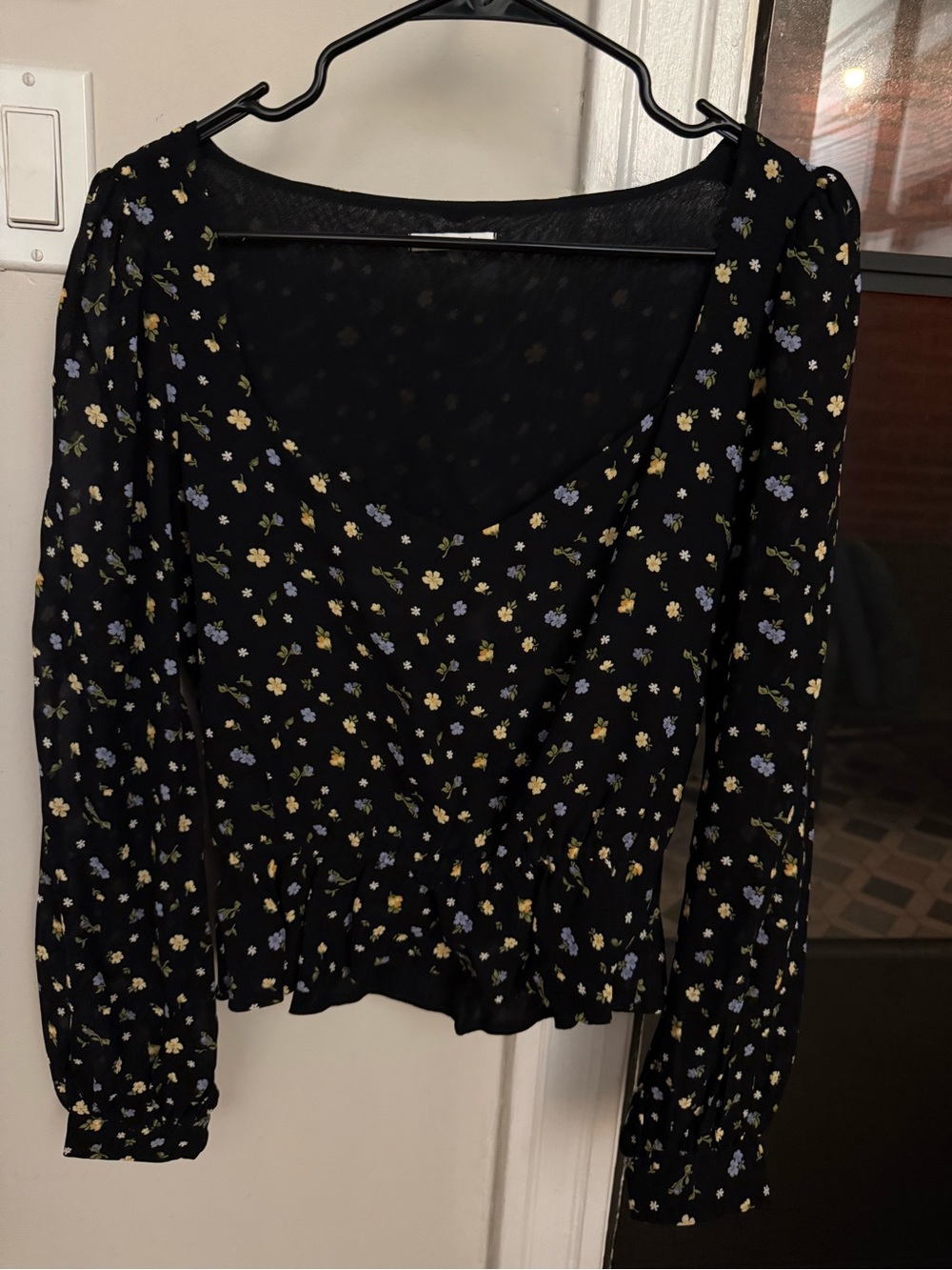 Reformation Floral Top (M)
